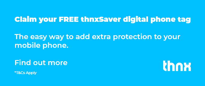 Claim your FREE thnx screensaver digital tag - Find out more *T&Cs Apply