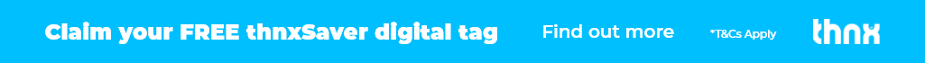 Claim your FREE thnx screensaver digital tag - Find out more *T&Cs Apply